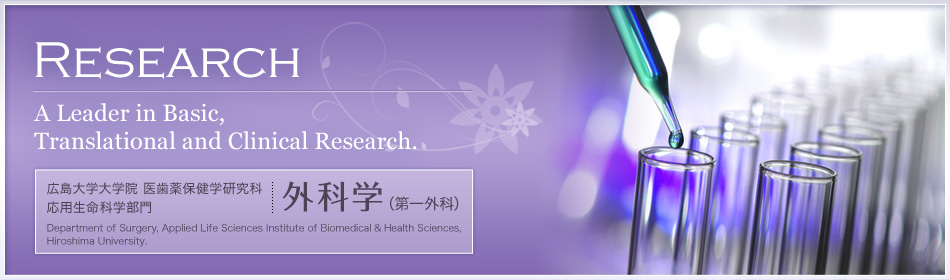 RESEARCH A Leader in Basic, Translational and Clinical Research.
